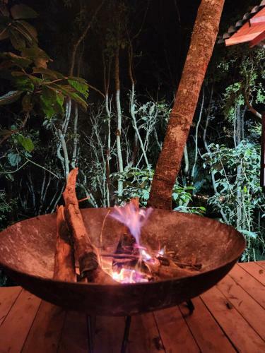 Caba�a En Medio Del Bosque Con Jacuzzi - Santa Elena