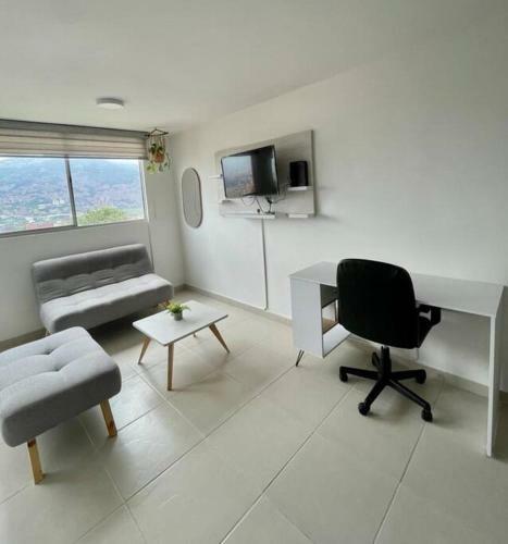 Apartamento Premium White Loft En Medell�n