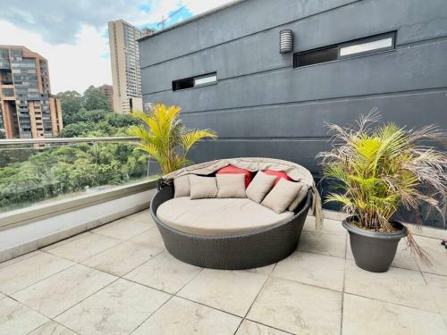 Apartamento 201 Huge Terrace And Beautiful View In El Poblado