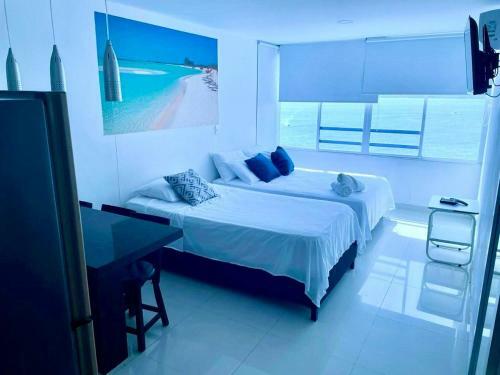 821b - Lindo Aparta-estudio En La Playa