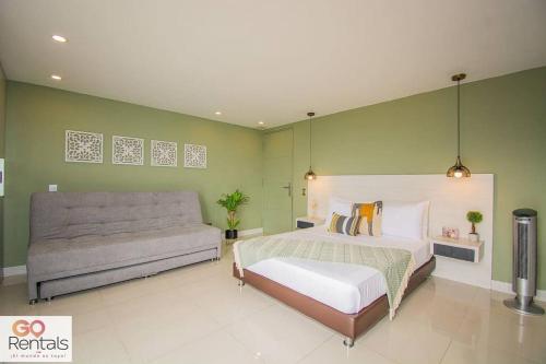 Apartamento Cozy Studio In Poblado, Parking, No Fee 1107