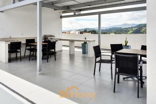 Moderno Apartaestudio Con Vista Y Piscina