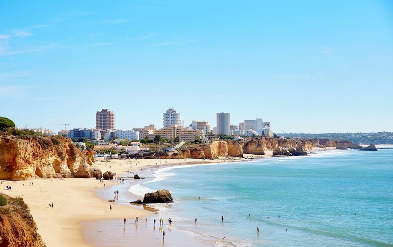 Praia Da Rocha Beach Bright Apartment 50 M Walk From The Beach