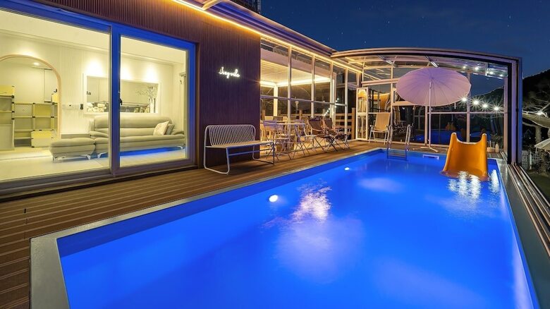 Pension Gapyeong Jinikidsdogchaepoolvilla