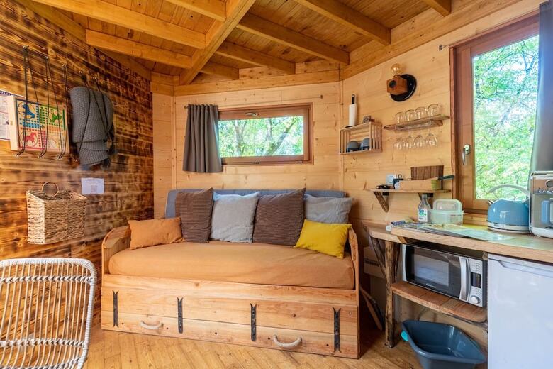 Les Cabanes Perch�es Du Mas Del Bosc