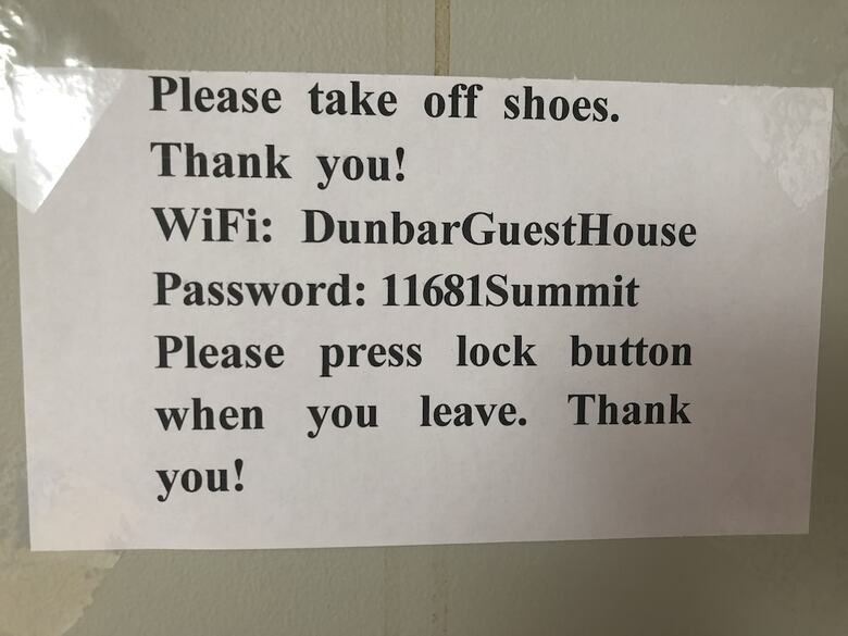 Dunbar Guest House