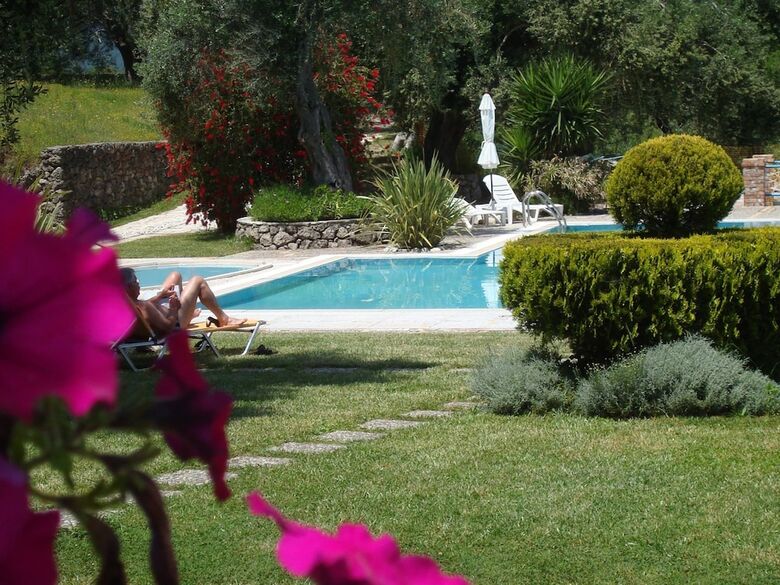 Villa In Paleokastrites With Swimming Pool Near Beaches