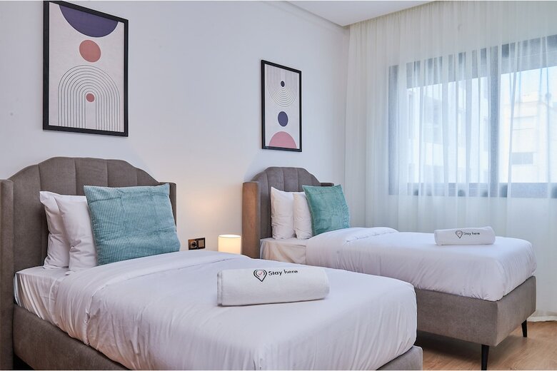 Apartamentos Stayhere Rabat - Hay Riad - Sophisticated Residence