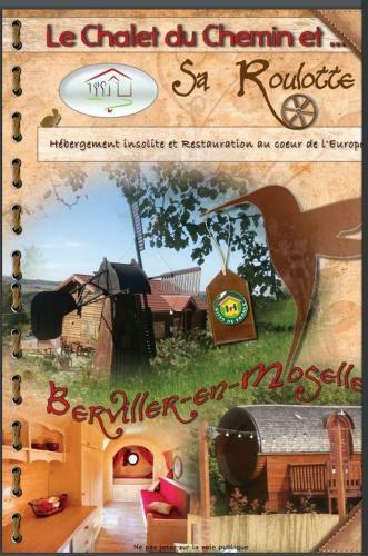 Agroturismo Le Chalet Du Chemin Et Sa Roulotte