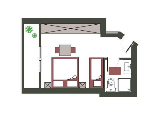 Apartamento Sportpension Rubin