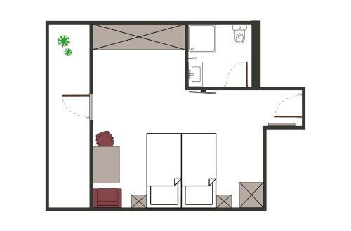 Apartamento Sportpension Rubin