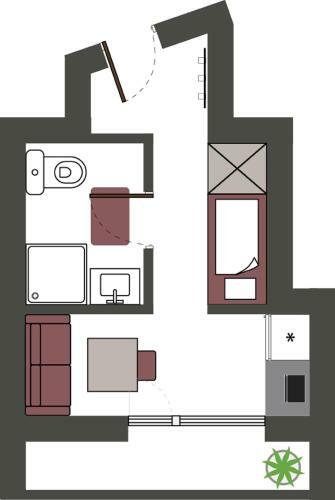 Apartamento Sportpension Rubin