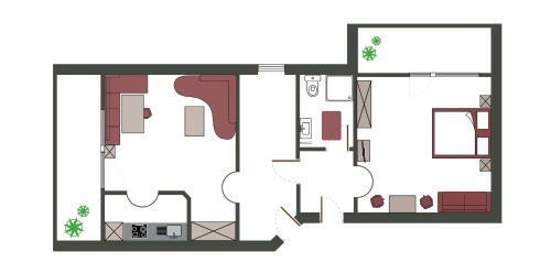 Apartamento Sportpension Rubin