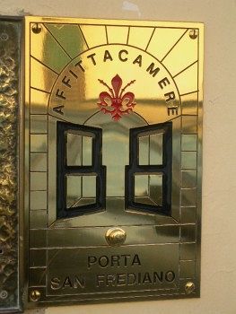 Bed & Breakfast Porta San Frediano