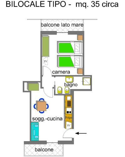 Apartamento Residence Stella Marina