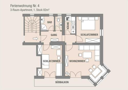 Apartamento Landhaus Frenes