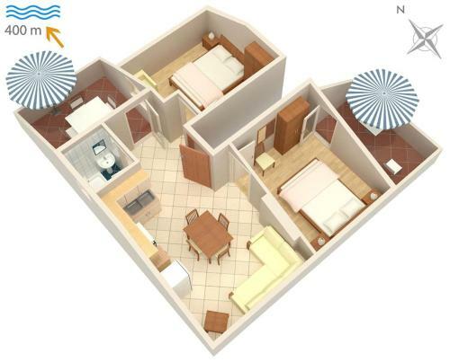 Apartments With A Parking Space Mirca (brac) - 2843