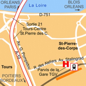 Hotel Kyriad - Tours - Saint Pierre