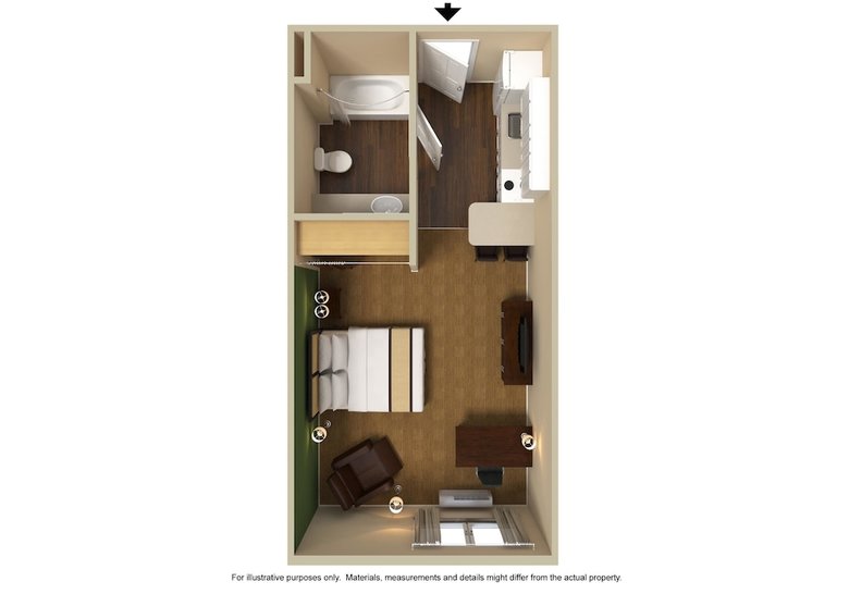 Aparthotel Extended Stay America San Jose - Downtown