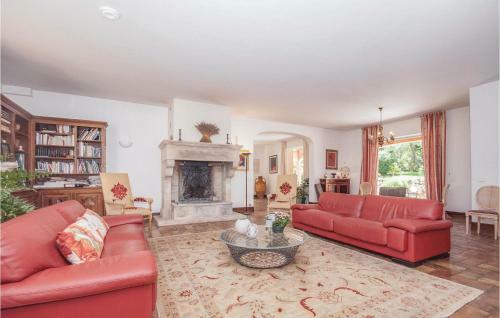 Holiday Home Le Rouret With A Fireplace 09