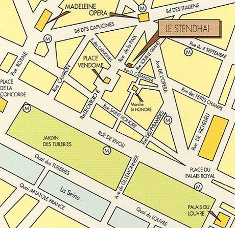 Hotel Mercure Stendhal Place Vendome