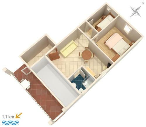 Hostal Triple Room Biograd Na Moru 4305c