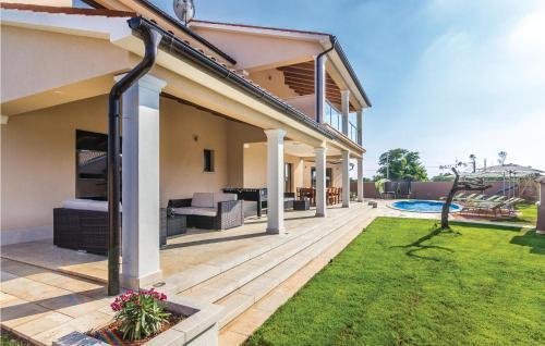 Holiday Home Bibici With Fireplace 04