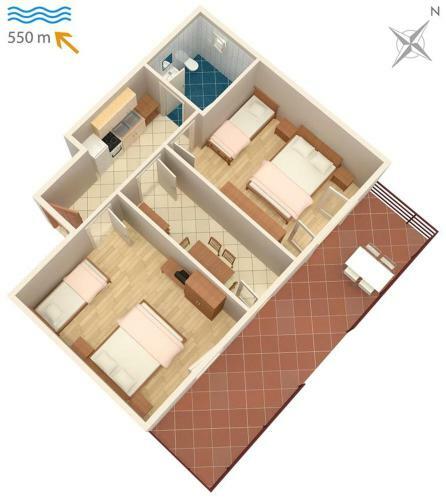Hostal Apartments With A Parking Space Novigrad - 2536