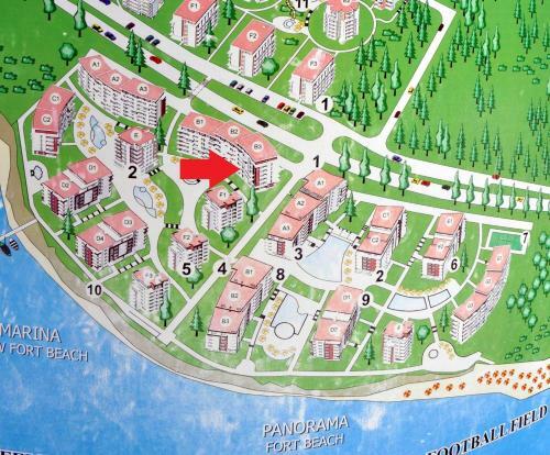 Apartamento Panorama Fort Noks Cts