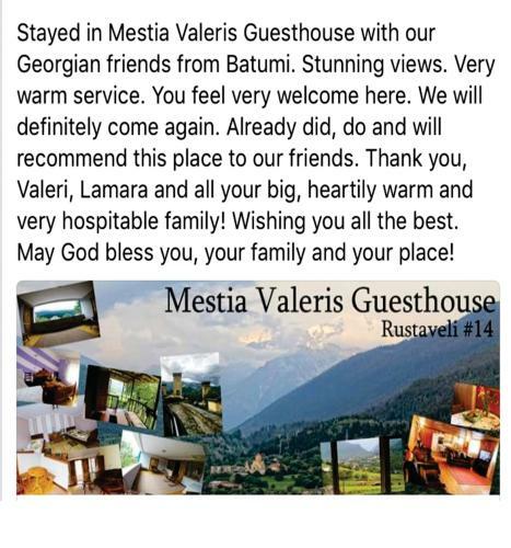 Hostal Mestia Valeris Guesthouse