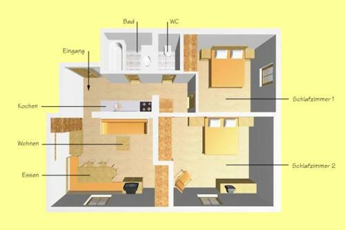 Apartamento Haus Gst�at