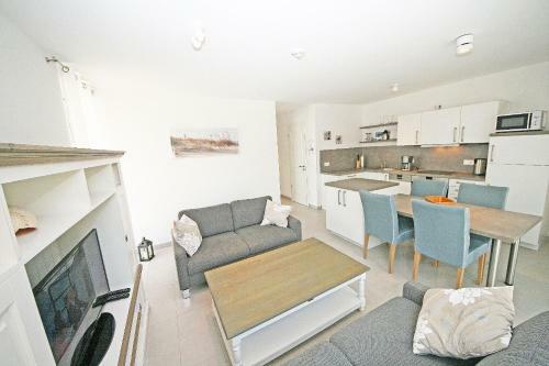 Apartamento Haus Meeresblick - Ferienwohnung D�nenblick Mit Terrasse
