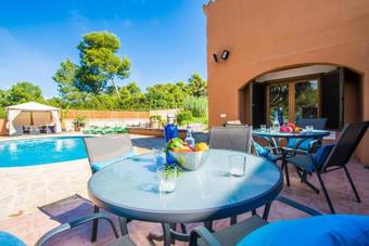 Cala Mesquida Villa Sleeps 5 Pool Air Con Wifi