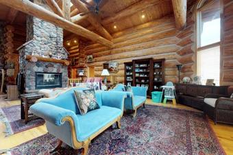 Lake View Log Home
