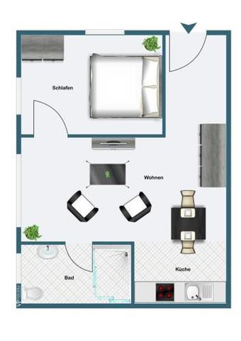 Apartamento Haus An Den Salzwiesen - Wohnung Heringsm�we