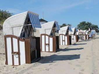 Pretty Apartment In Am Salzhaff With Fireplace