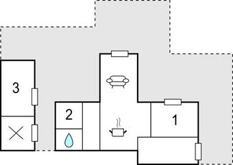 Two-bedroom Holiday Home In Nyk�bing Sj 1