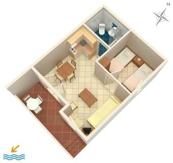 Apartments By The Sea Kosljun, Pag - 3321