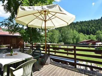 Cozy Chalet In Turquestein-blancrupt With River Nearby