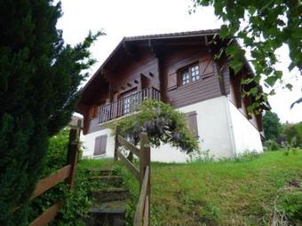 Wodden Chalet In Lotharingen With Furnished Garden
