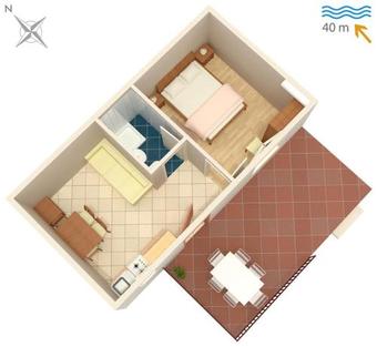 Apartments By The Sea Kozarica, Mljet - 4950