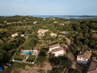 Villa With One Bedroom In Ste Lucie De Porte Vecchio, With Wonderful Mountain View, Pool Access And Wifi