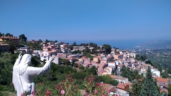 Apartment With One Bedroom In Montagnareale, With Wonderful Mountain View, Furnished Balcony And Wifi - 5 Km From The Beach