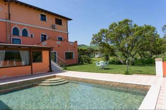 Villa Apartment With 2 Bedrooms In Gonnesa, With Pool Access, Enclosed Garden And Wifi - 4 Km From The Beach