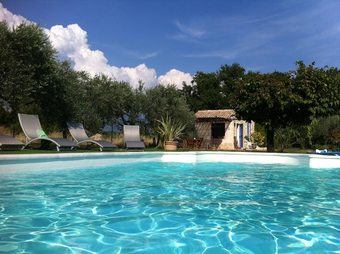 House With One Bedroom In Mod�ne, With Wonderful Mountain View, Private Pool, Enclosed Garden