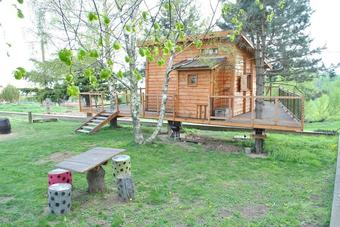 Bed & Breakfast Cabane Perch�e L'etournelle