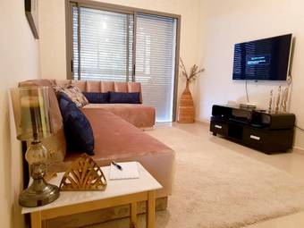 Apartment With 2 Bedrooms In Casablanca, With Wonderful Sea View, Pool Access, Furnished Garden - 20 M From The Beach