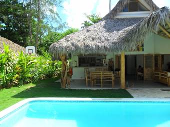 House With 4 Bedrooms In Las Terrenas, With Private Pool, Enclosed Garden And Wifi - 250 M From The Beach