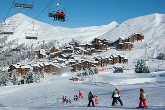 Belle Plagne Three-roomed Apartment For 5 People Of 30m� On The Slopes Lc520