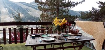 Apartamento Studio Face Aux Pistes Terrasse Chemin�e